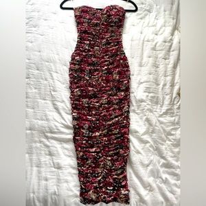 NWT Strapless Midi Fishtail Dress — Formal, Fashion Nova, Size Small